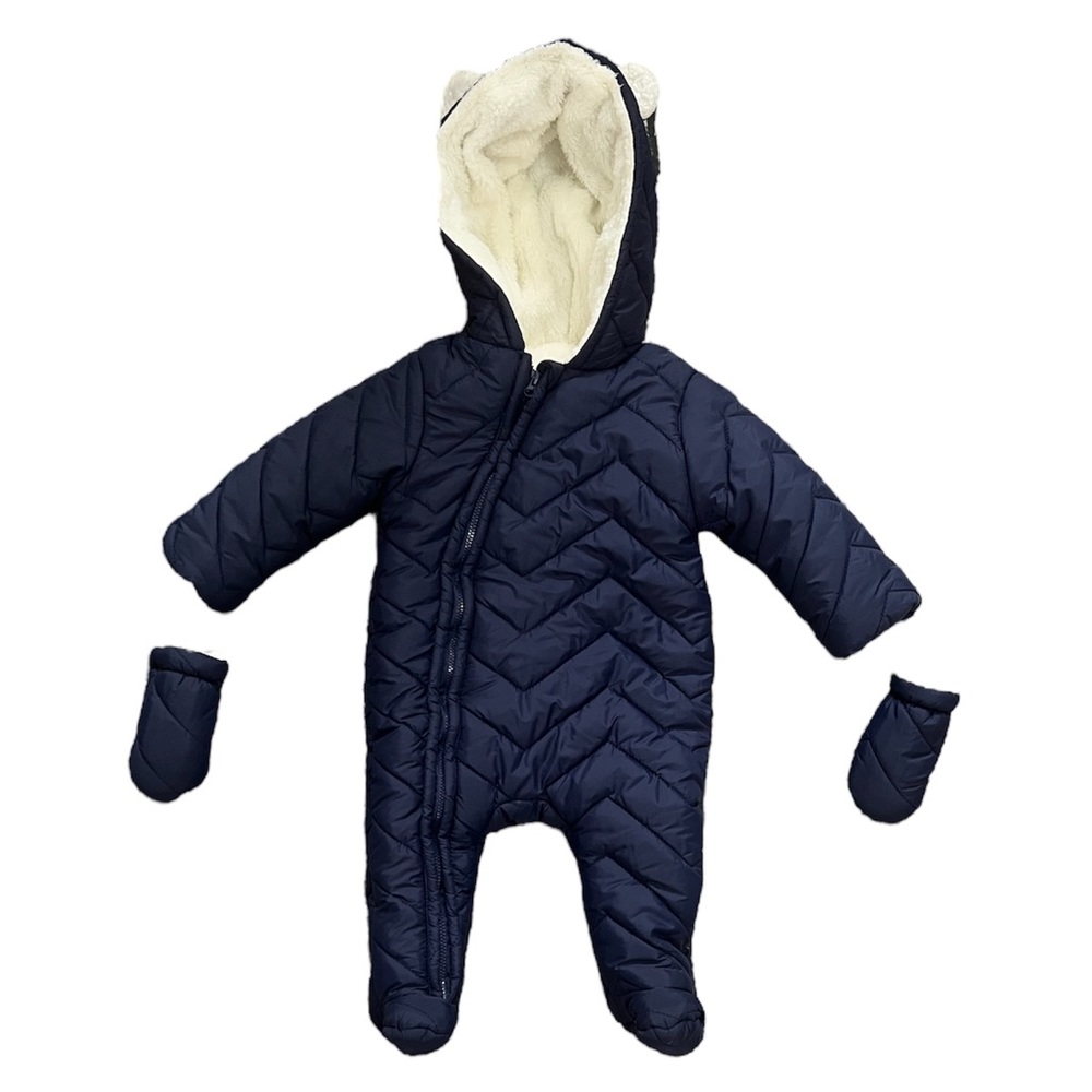 DingDong’s Closet Navy Blue Puffer Jacket Size 9-12M